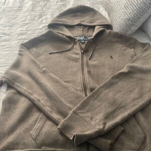 Polo by Ralph Lauren sweatshirt front full zip with hood